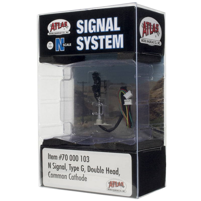 N Scale Atlas Signal System type G Double Head Common Cathode
