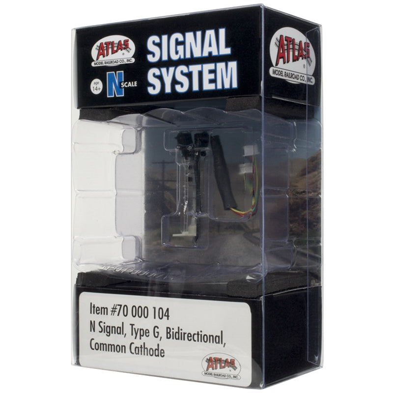 N Scale Atlas Signal System type G Double Head Bi Directional