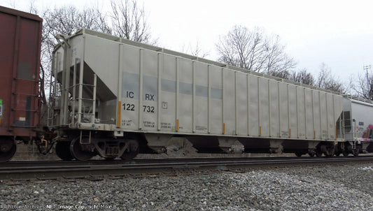 HO Scale ICRX Freight Car Numbers Decal Set