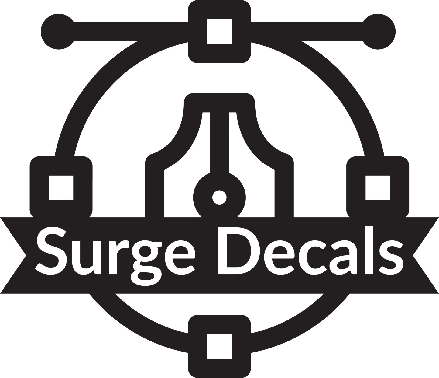 Surge Decals 1:24 Atlanta Ford Crown Vic Decal Set