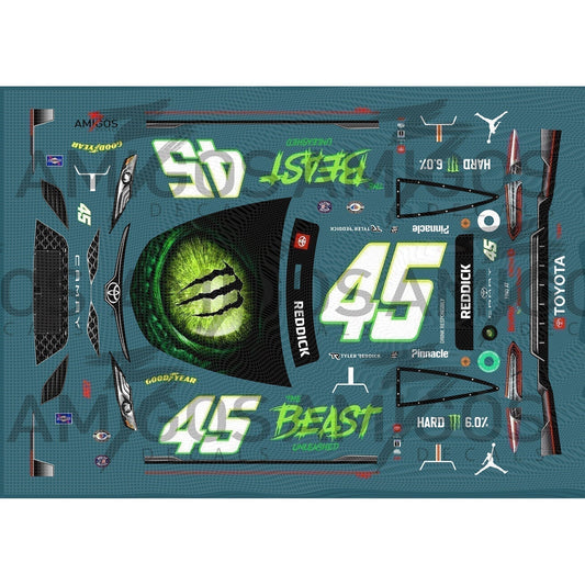 3 Amigos Decals #45 THE BEAST UNLEASHED 2023 CAMRY Decal Set 1:24