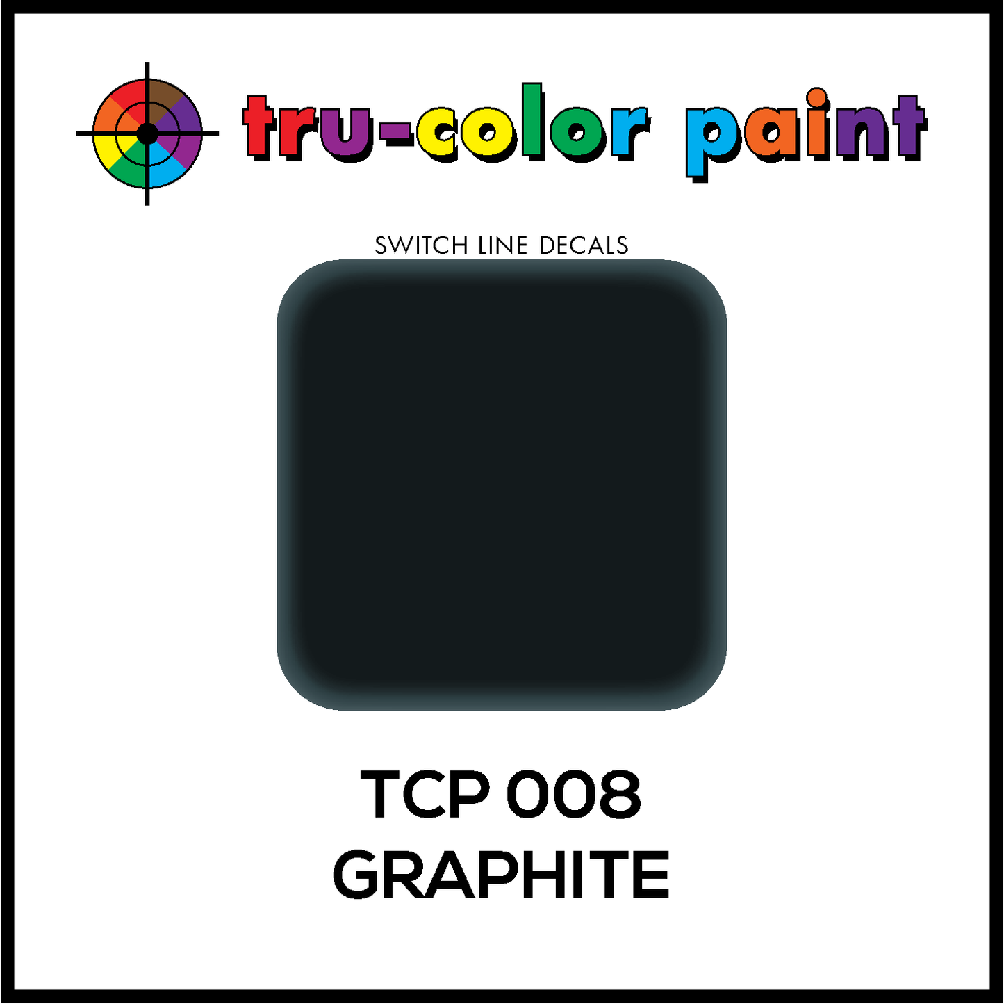 Tru Color Paint TCP-008 Graphite 1oz