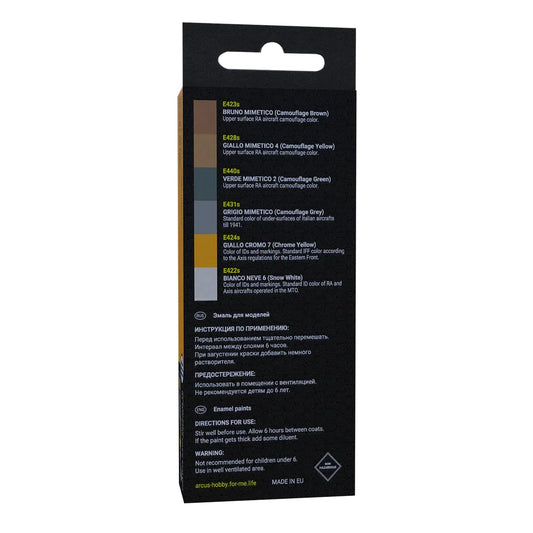Arcus Hobby Colors RA MACCHIS OVER STALINO Paint Set - Fusion Scale Hobbies