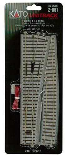 HO Scale Kato Unitrack #6 Switch remote
