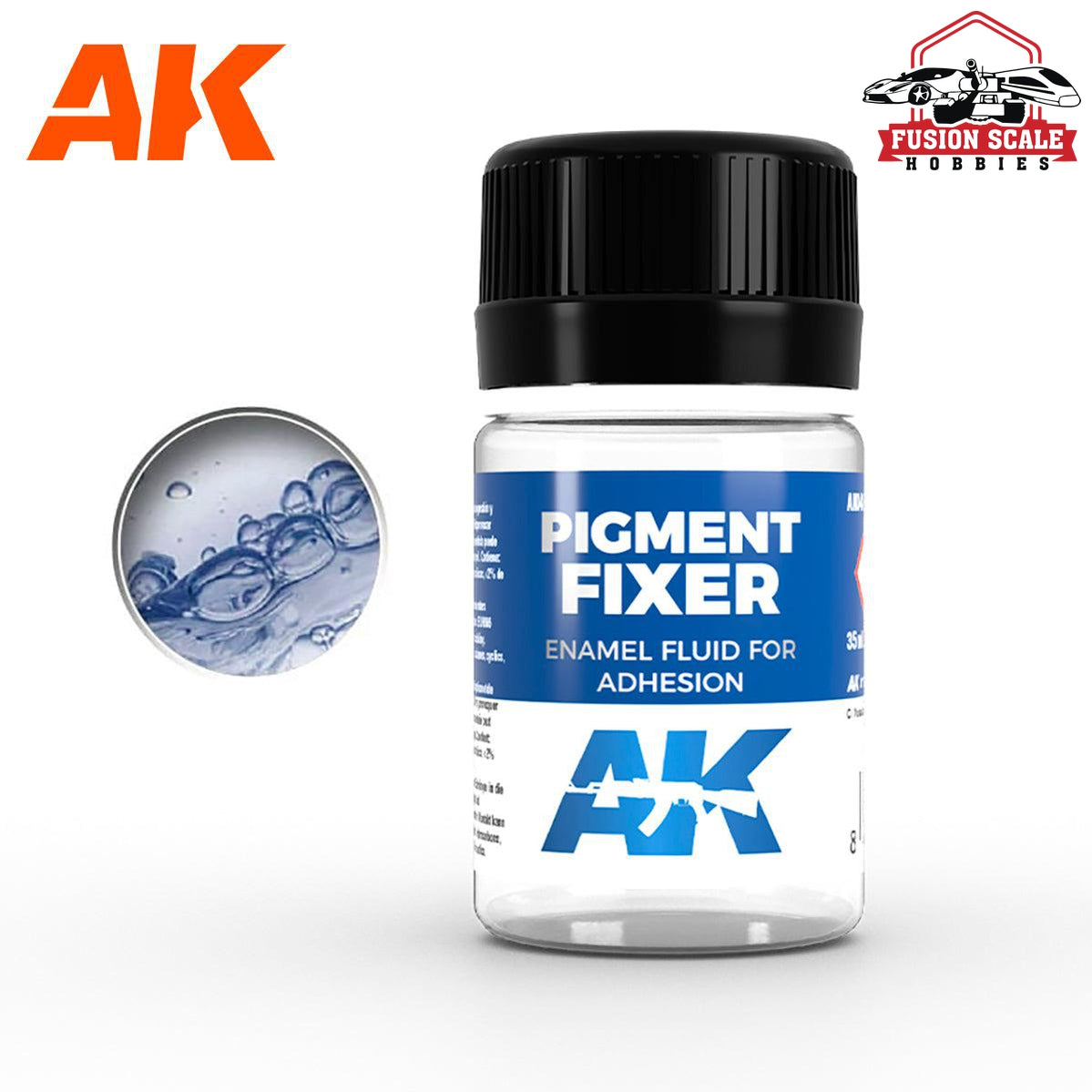 AK Interactive Pigment Fixer Enamel AKI048 - Fusion Scale Hobbies