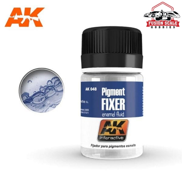 AK Interactive Pigment Fixer Enamel AKI048 - Fusion Scale Hobbies