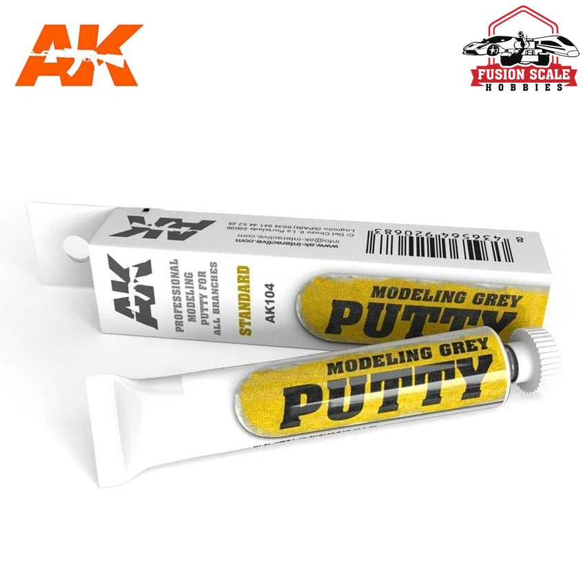 AK Interactive Modeling Putty Grey AKI104 - Fusion Scale Hobbies