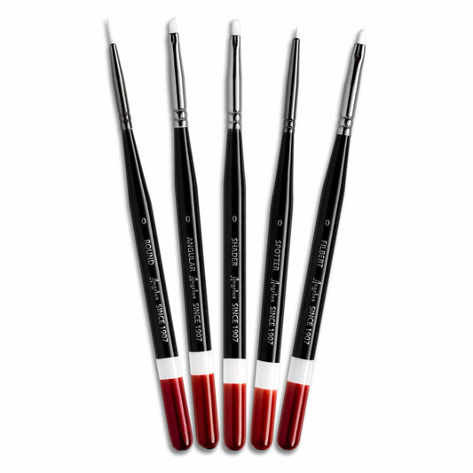 Angelus Acrylic Paint Brush Micro Detail 5-Brush Set
