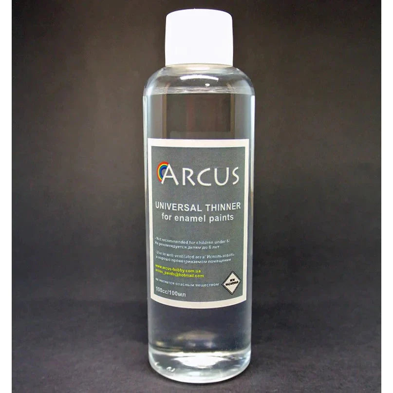 Arcus Hobby Color Universal Enamel Thinner 100 ml. - Fusion Scale Hobbies