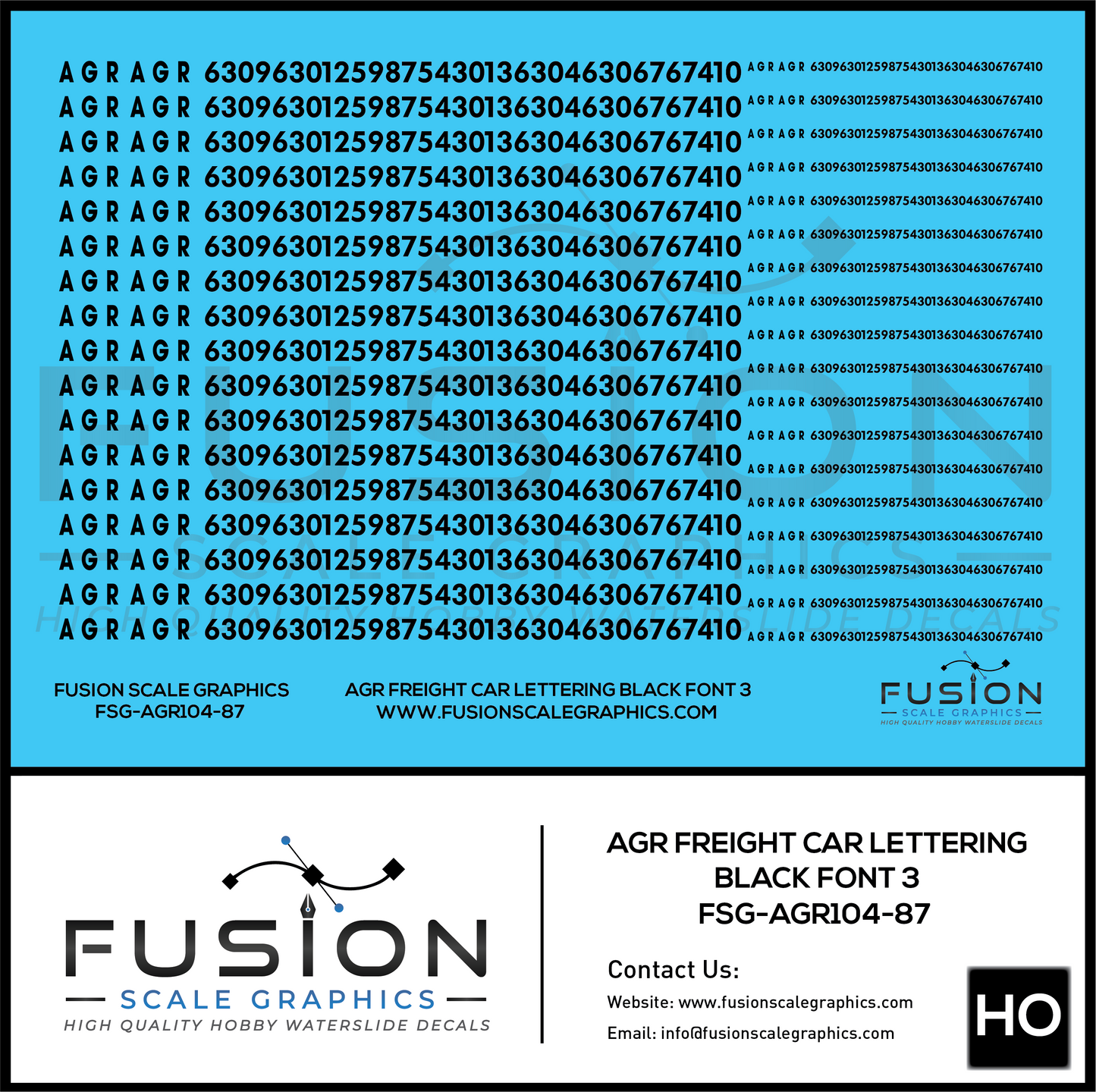 HO Scale Wisconsin Central Operation Lifesaver SD45MQ-3 7525 Locomotive Decal Set