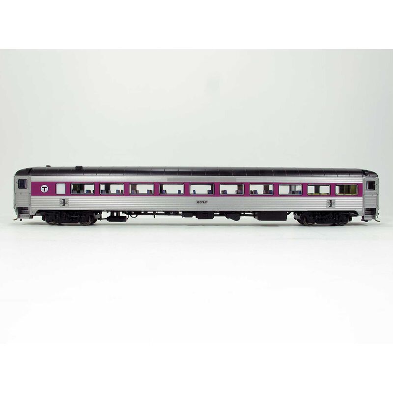 HO Scale Rapido MBTA/NH 8600 coach Mountain West Model Trains