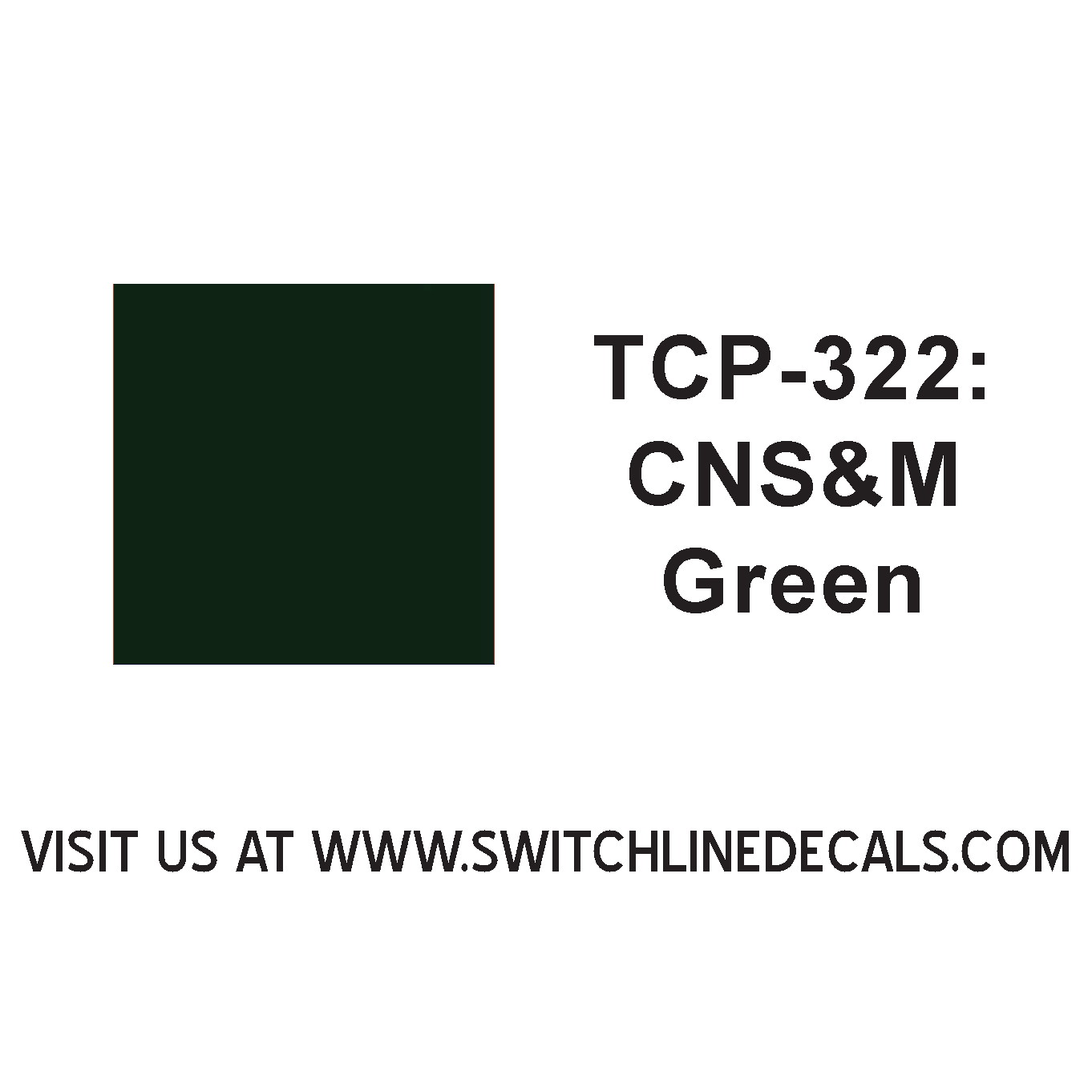 Tru Color Paint TCP-322 Chicago, North Shore & Milwaukee Green 1oz TCP322