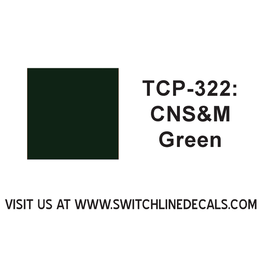 Tru Color Paint TCP-322 Chicago, North Shore & Milwaukee Green 1oz TCP322