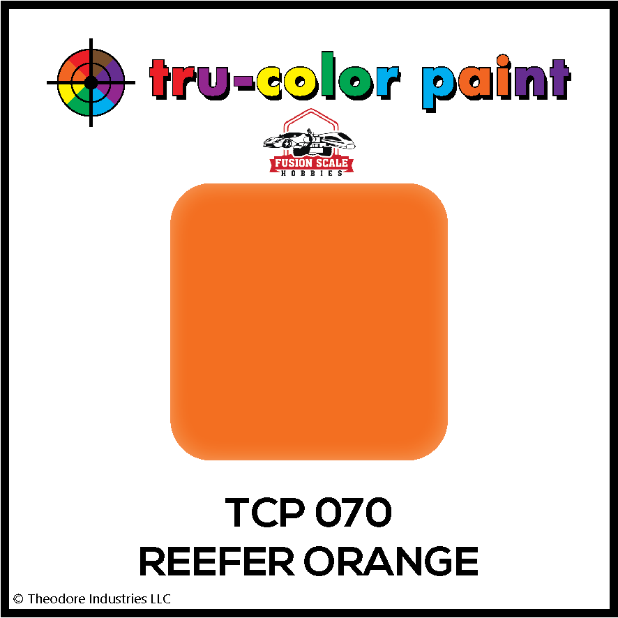 Tru Color Paint TCP-070 Reefer Orange 1oz TCP070