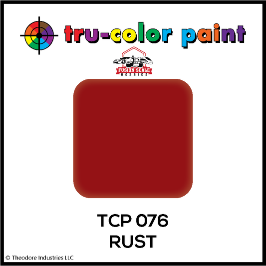 Tru Color Paint TCP-076 Rust 1oz
