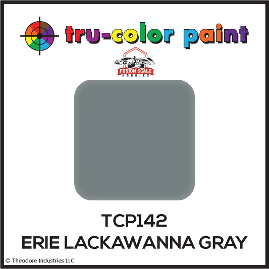 Tru Color Paint TCP-142 Erie Lackawanna Gray 1oz TCP142