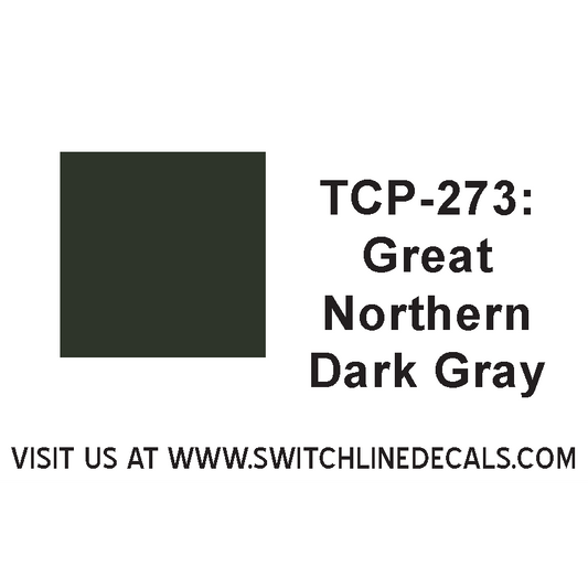Tru Color Paint TCP-273 Great Northern GN Dark Gray 1oz TCP273