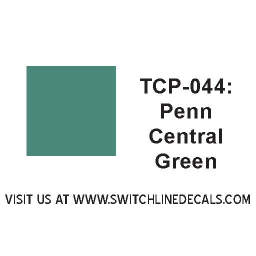 Tru Color Paint TCP-044 Penn Central Green 1oz