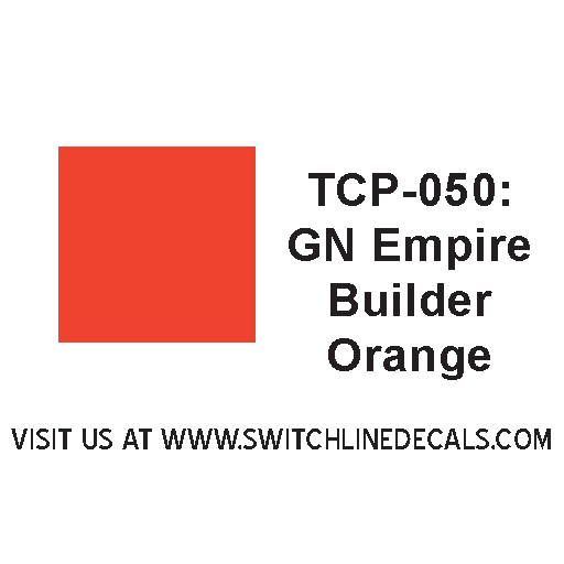 Tru Color Paint TCP-050 Great Northern Empire Builder Orange 1oz TCP050