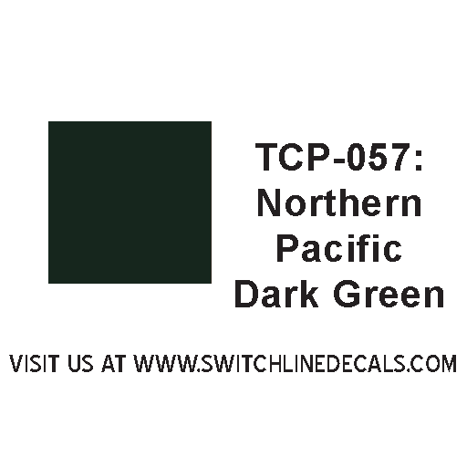Tru Color Paint TCP-057 Northern Pacific Dark Green 1oz TCP057
