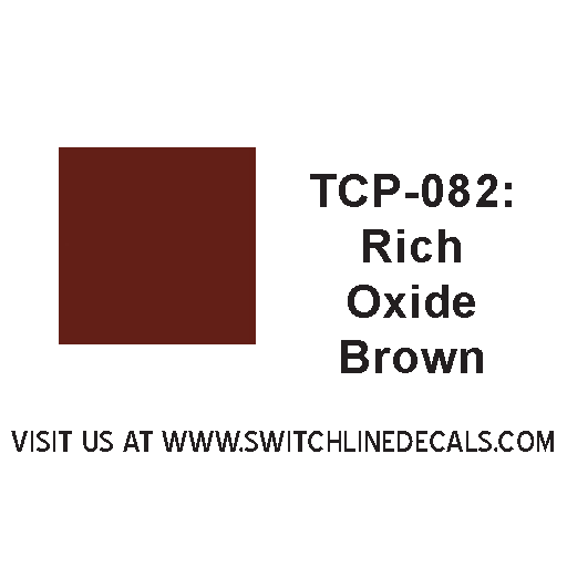 Tru Color Paint TCP-082 Rich Oxide Brown 1oz TCP082