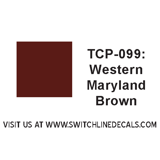 Tru Color Paint TCP-099 Western Maryland Brown 1oz TCP099