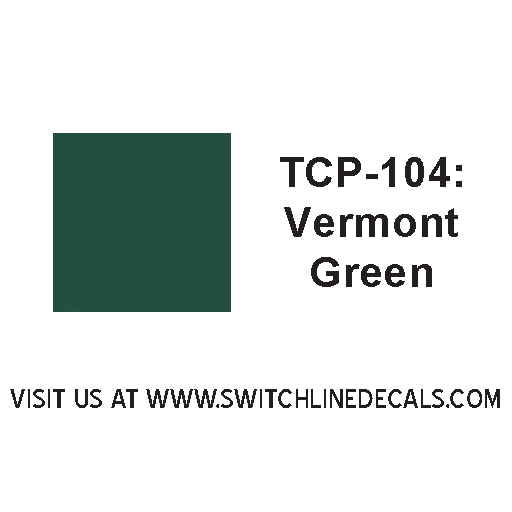 Tru Color Paint TCP-104 Vermont Railroad Green 1oz TCP104