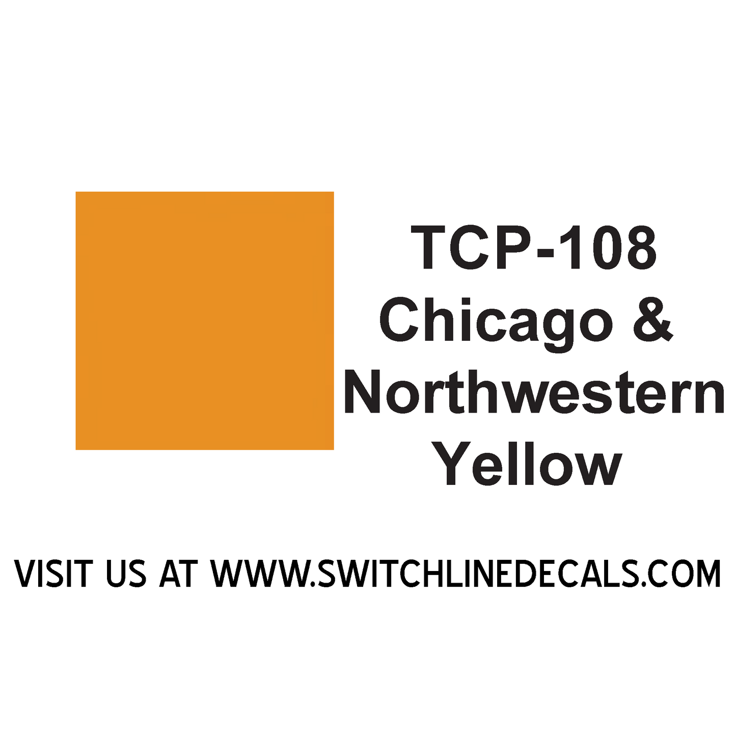 Tru Color Paint TCP-108 CNW Yellow 1oz TCP108