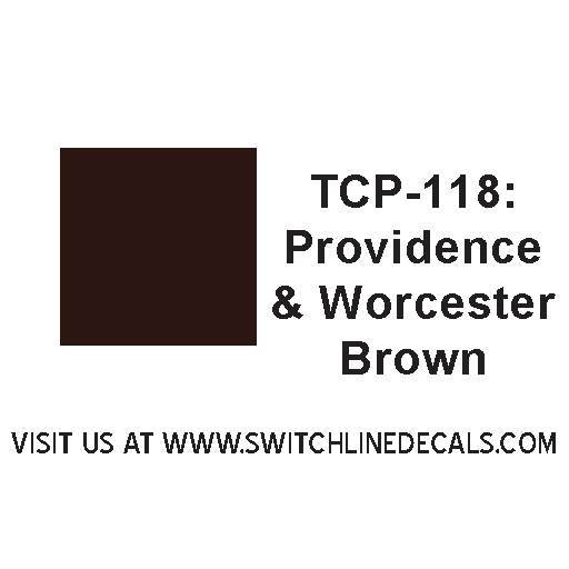 Tru Color Paint TCP-118 Providence & Worcester Brown 1oz TCP118