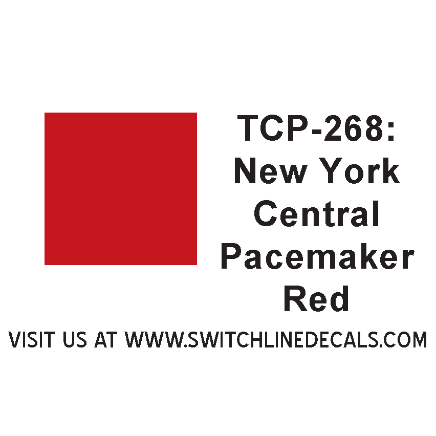 Tru Color Paint TCP-268 New York Central Pacemaker Red 1oz TCP268