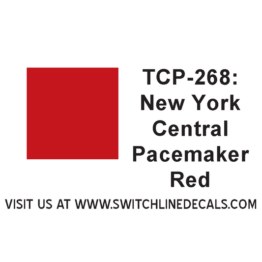 Tru Color Paint TCP-268 New York Central Pacemaker Red 1oz TCP268