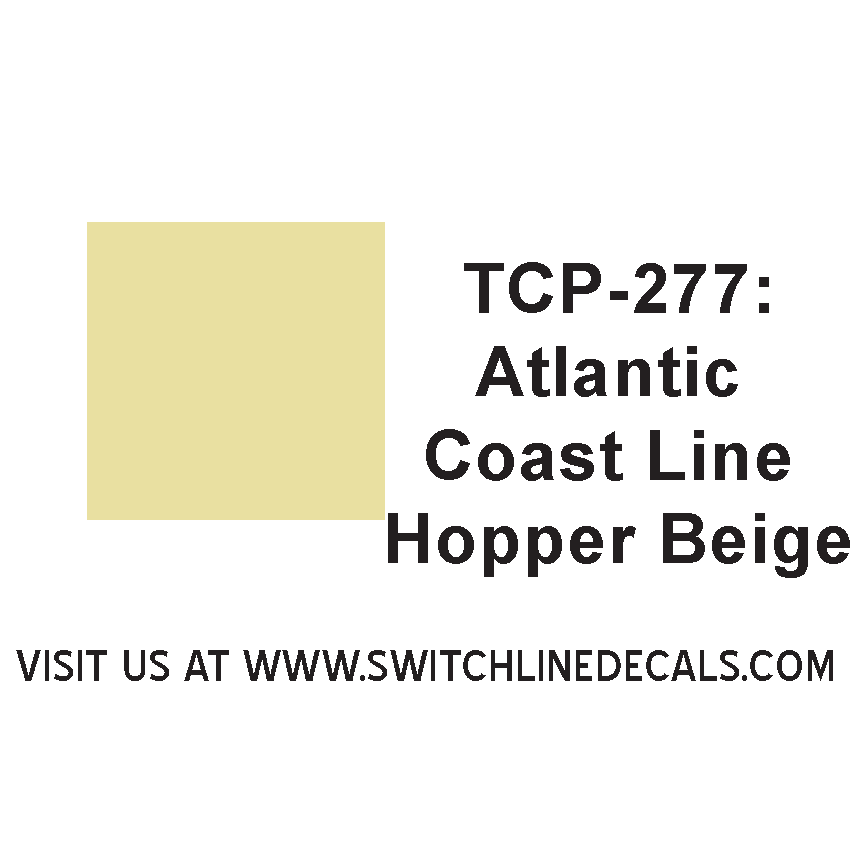 Tru Color Paint TCP-277 Atlantic Coast Line Hopper Beige 1oz TCP277