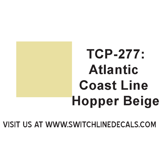 Tru Color Paint TCP-277 Atlantic Coast Line Hopper Beige 1oz TCP277