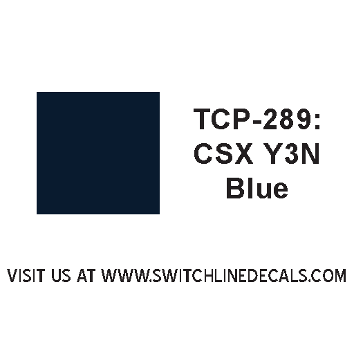 Tru Color Paint TCP-289 CSX YN3 Blue 1oz TCP289