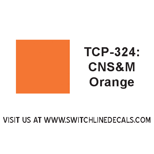 Tru Color Paint TCP-324 Chicago, North Shore & Milwaukee Orange 1oz TCP324