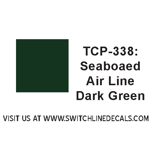 Tru Color Paint TCP-338 Seaboard Air Line Dark Green 1oz TCP338
