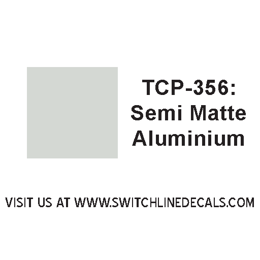 Tru Color Paint TCP-356 Semi Matte Aluminum 1oz TCP356