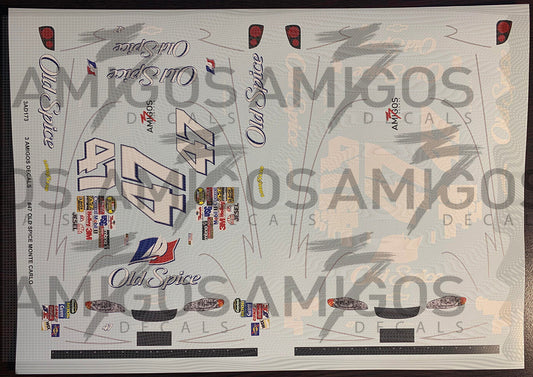 3 Amigos Decals #47 OLD SPICE Decal Set