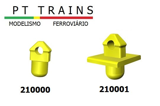 HO Scale PT Trains 24 pack of Pins