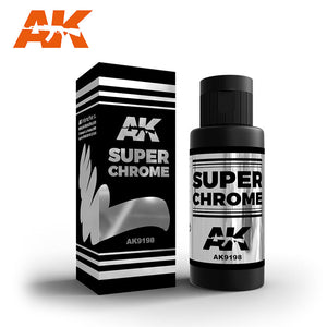 AK Interactive Super Chrome 60ml Bottle AKI9198