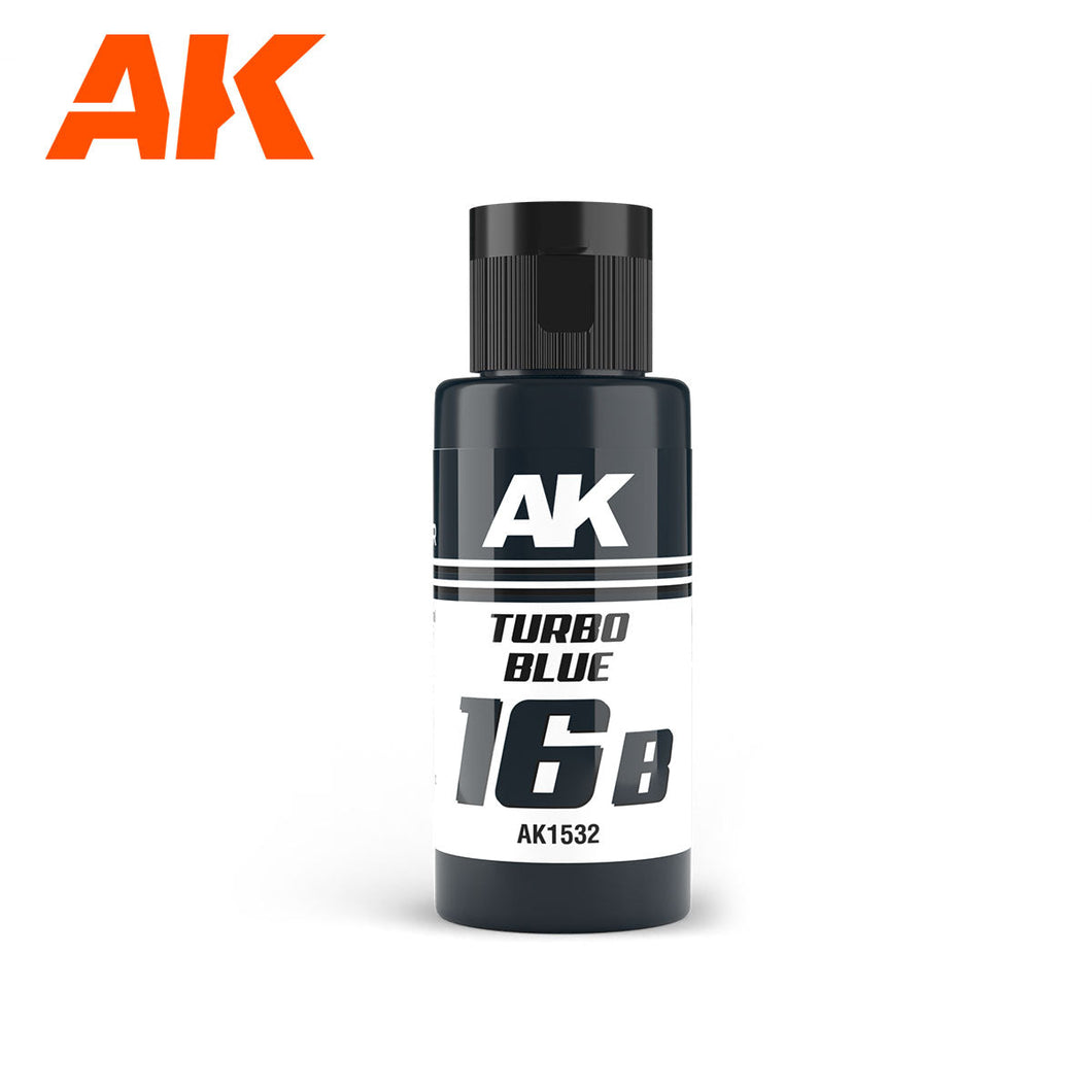 AK Interactive Dual Exo 16B Turbo Blue 60ml