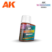 Load image into Gallery viewer, AK Interactive Wargame Washes Extreme Rust Wash 35ml