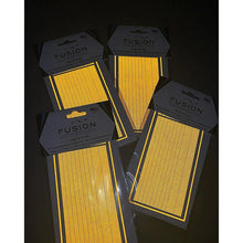 Load image into Gallery viewer, HO Scale Railroad Locomotive Yellow Reflective Sill Stripes Set