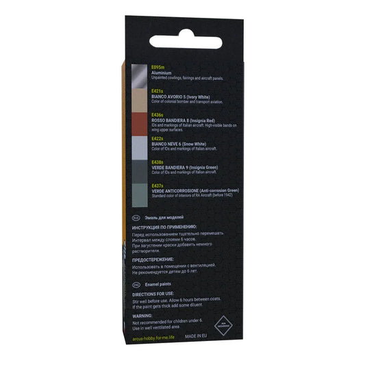 Arcus Hobby Colors RA Ethiopian War Paint Set - Fusion Scale Hobbies