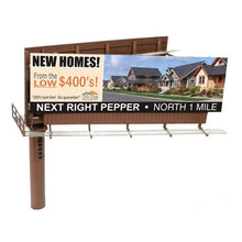 Load image into Gallery viewer, Atlas HO Scale Modern Dual Sided Billboard With Ads - Preassembled BLMA4320