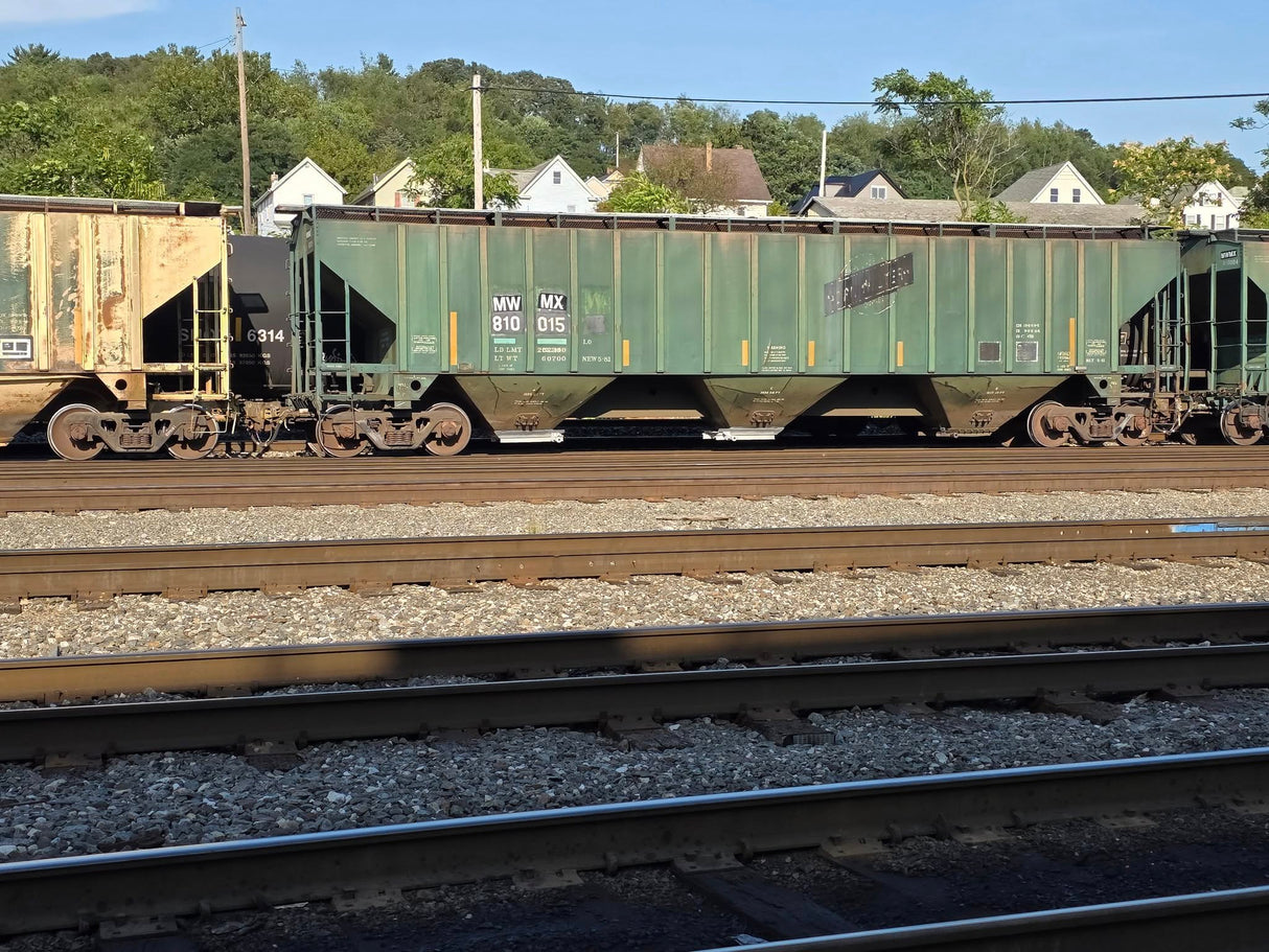 O Scale MWMX Ex CNW Covered Hoppers Patch Decal Set