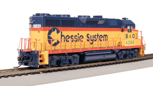 HO Scale Broadway Limited EMD GP35, CSX 4386, Chessie System w/ CSX Patch, Paragon4 Sound/DC/DCC