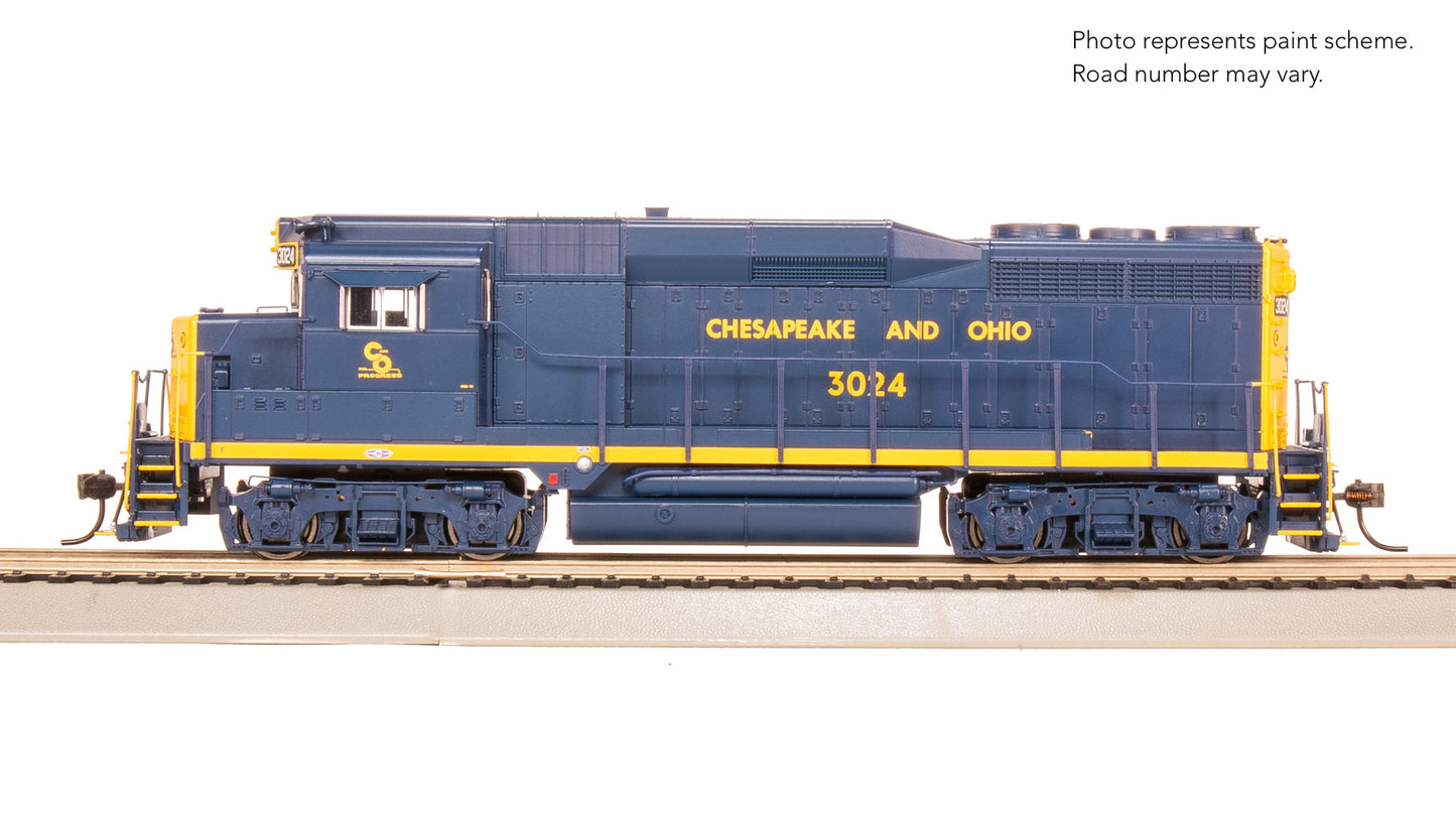 HO Scale Broadway Limited  EMD GP30, C&O 3034, As-Delivered, Paragon4 Sound/DC/DCC