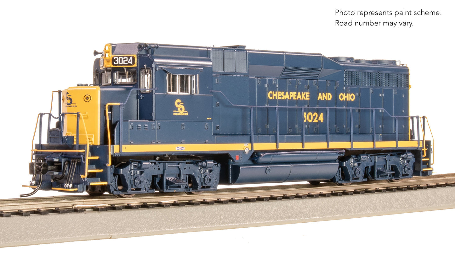 HO Scale Broadway Limited  EMD GP30, C&O 3034, As-Delivered, Paragon4 Sound/DC/DCC