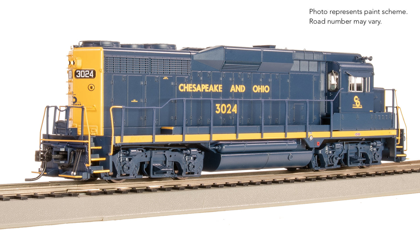 HO Scale Broadway Limited  EMD GP30, C&O 3034, As-Delivered, Paragon4 Sound/DC/DCC